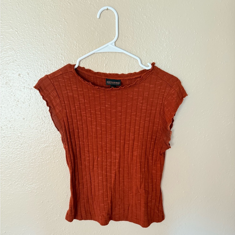 Shyanne Women's Rust Blouse